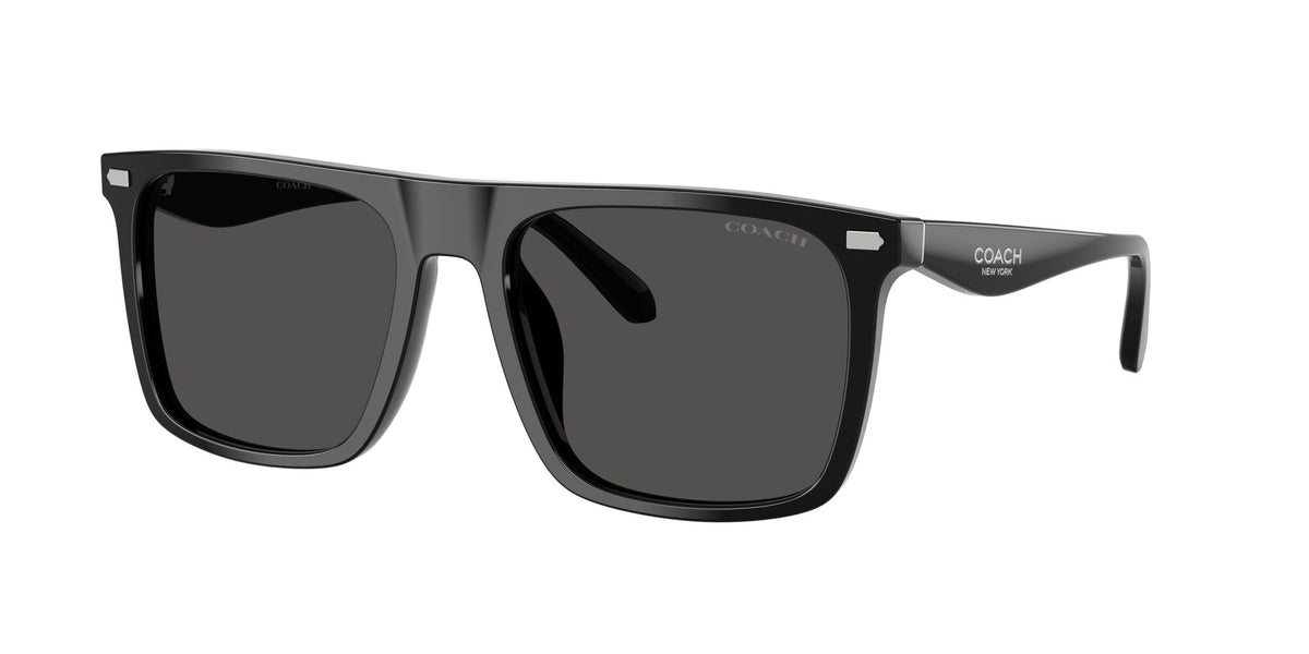 Coach 0HC8440U 500287 57 Black/ Grey Solid