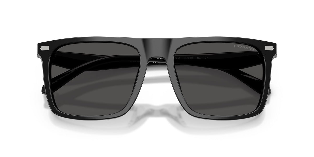 Coach 0HC8440U 500287 57 Black/ Grey Solid
