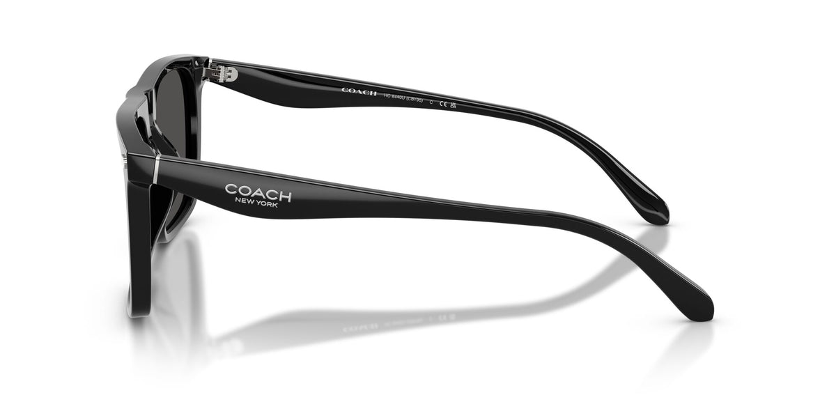 Coach 0HC8440U 500287 57 Black/ Grey Solid