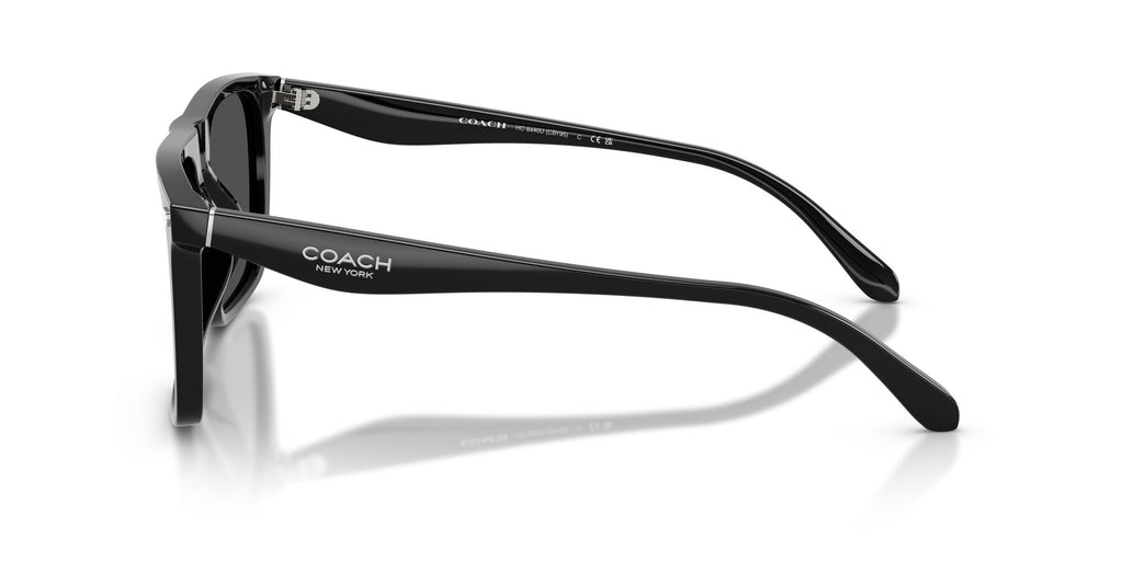 Coach 0HC8440U 500287 57 Black/ Grey Solid