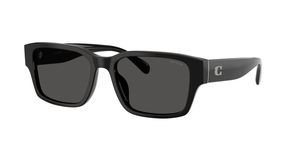 Coach 0HC8441U 500287 55 Black/ Grey Solid