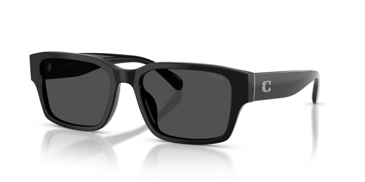 Coach 0HC8441U 500287 55 Black/ Grey Solid