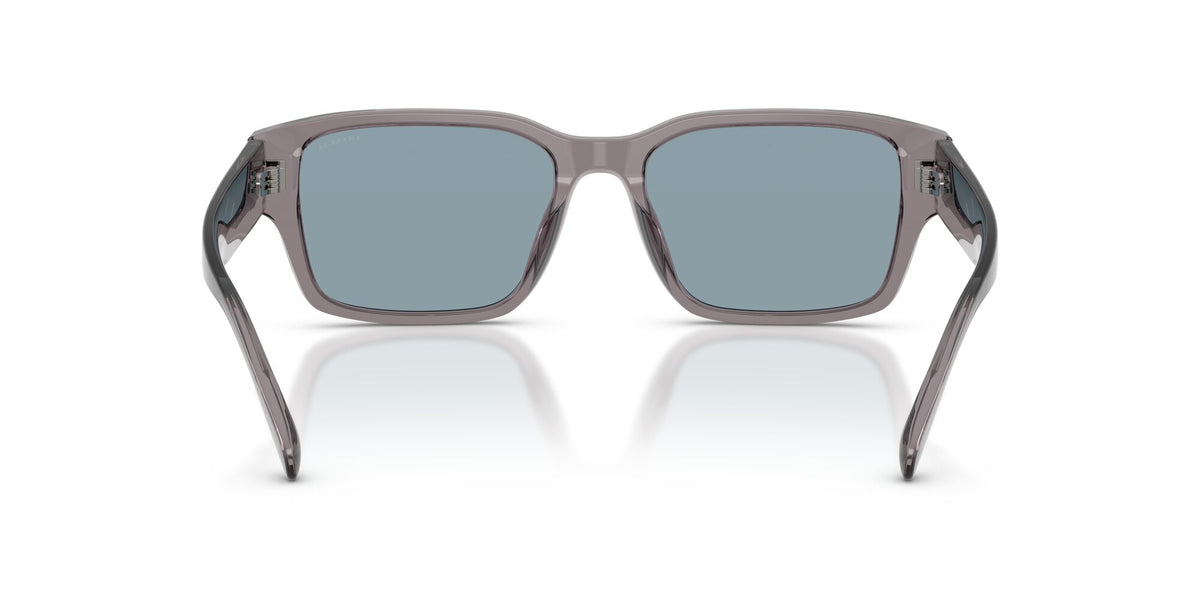 Coach 0HC8441U 553772 55 Transparent Grey/ Light Blue Solid