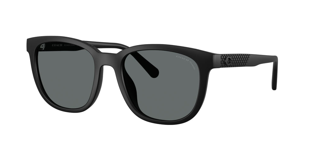 Coach 0HC8442U 500281 54 Matte Black/ Grey Solid Polar