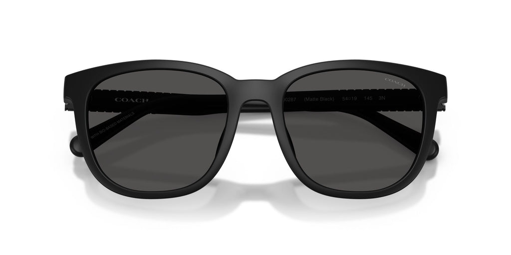 Coach 0HC8442U 500287 54 Matte Black/ Grey Solid