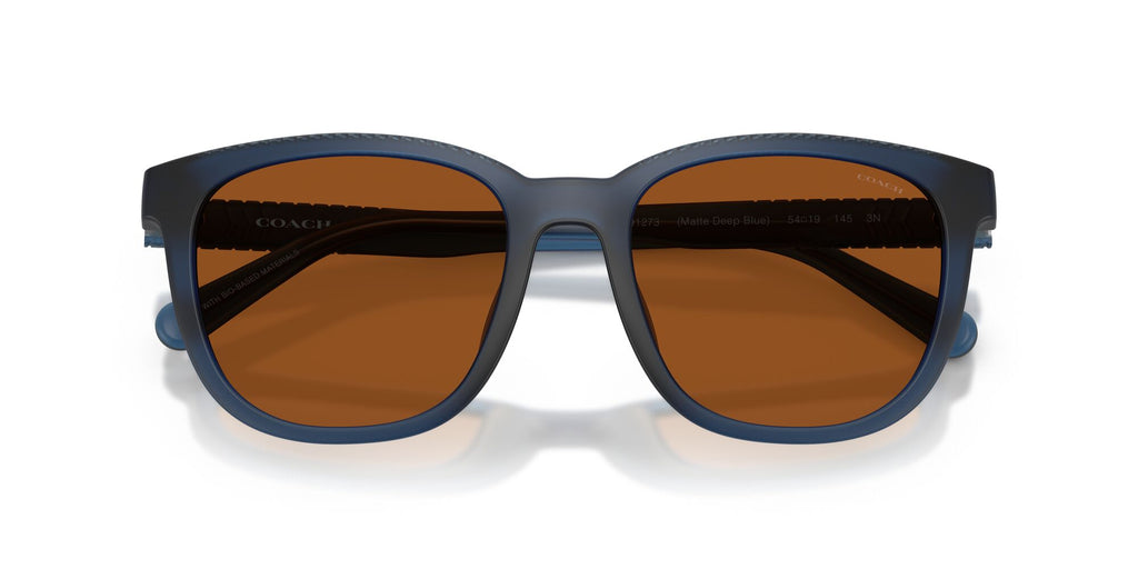 Coach 0HC8442U 591273 54 Deep Blue/ Amber Solid