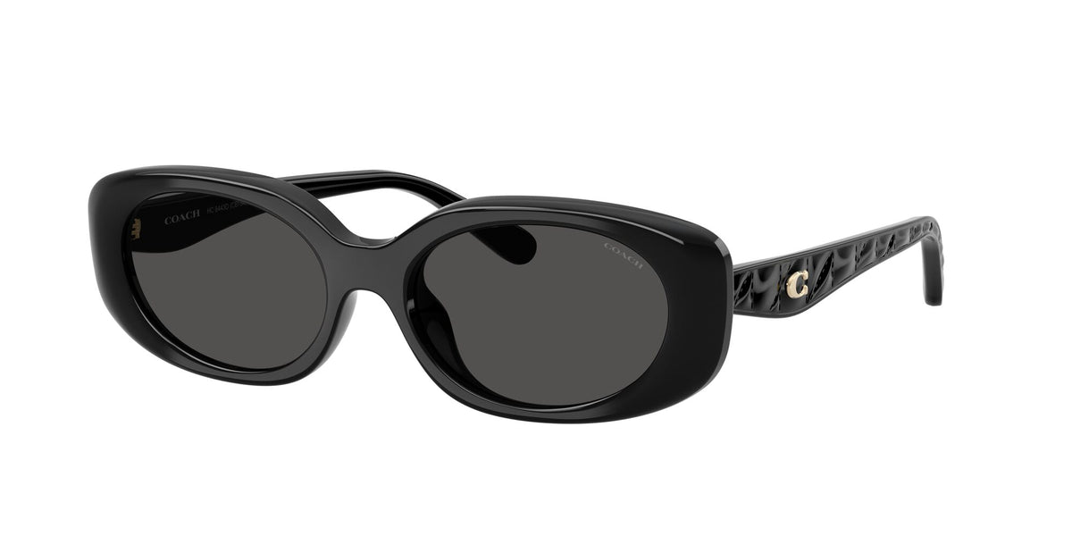 Coach 0HC8443D 500287 54 Black/ Grey Solid