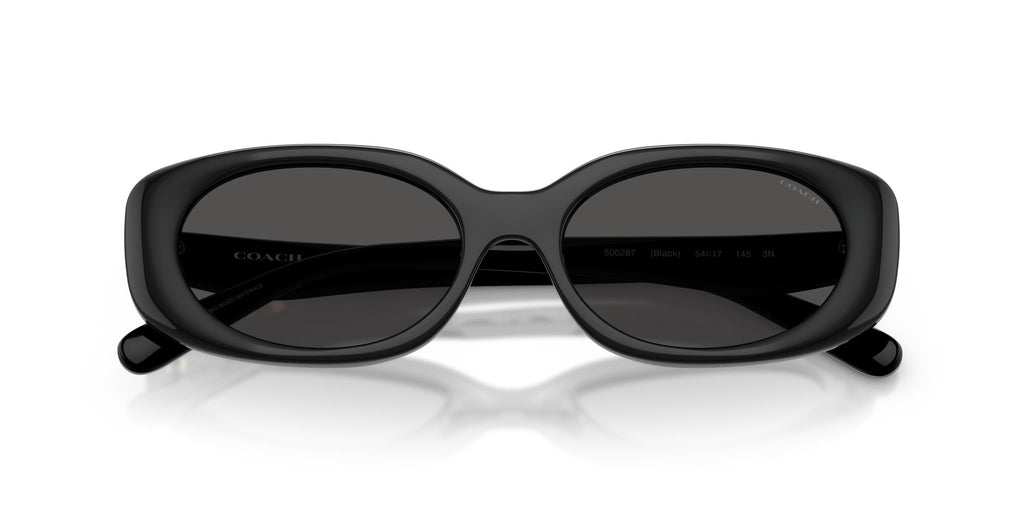Coach 0HC8443D 500287 54 Black/ Grey Solid