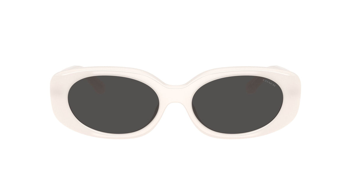 Coach 0HC8443D 579087 54 Milky Cloud/ Grey Solid