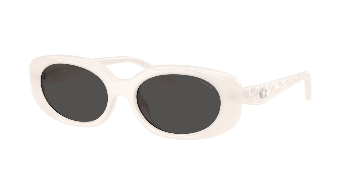 Coach 0HC8443D 579087 54 Milky Cloud/ Grey Solid