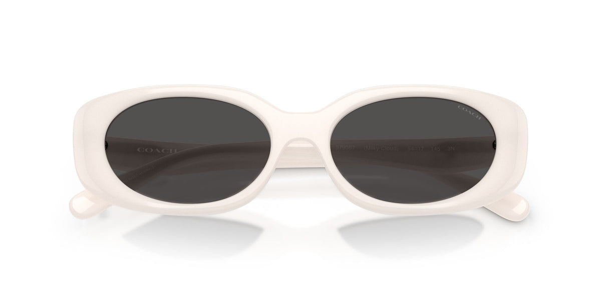Coach 0HC8443D 579087 54 Milky Cloud/ Grey Solid