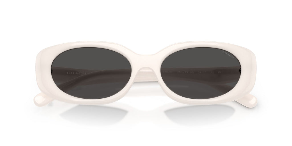 Coach 0HC8443D 579087 54 Milky Cloud/ Grey Solid