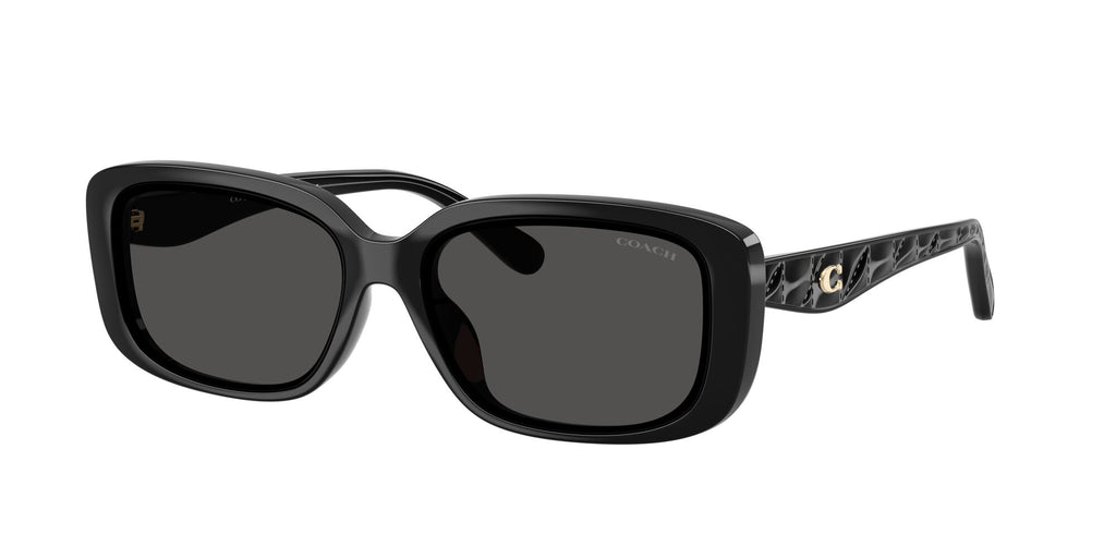 Coach 0HC8444D 500287 57 Black/ Grey Solid