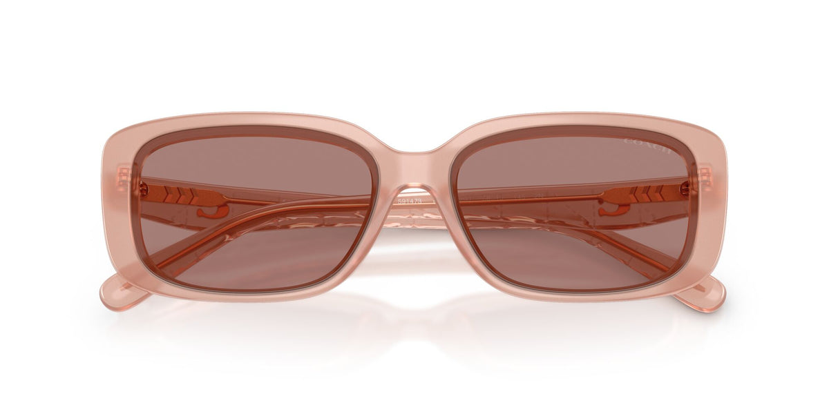 Coach 0HC8444D 591473 57 Milky Pink/ Light Brown Solid