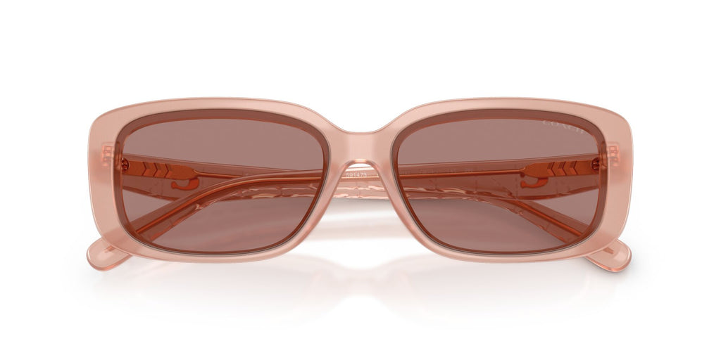Coach 0HC8444D 591473 57 Milky Pink/ Light Brown Solid