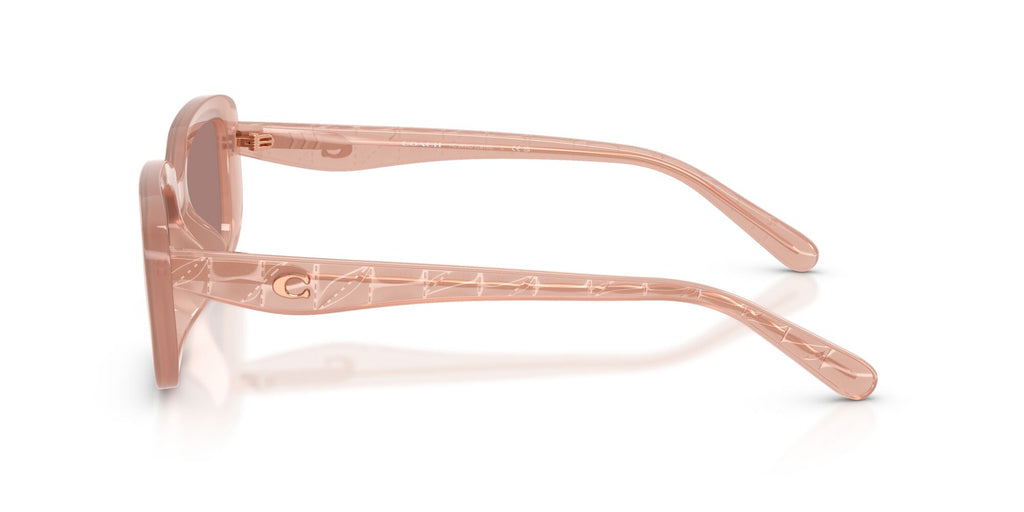 Coach 0HC8444D 591473 57 Milky Pink/ Light Brown Solid