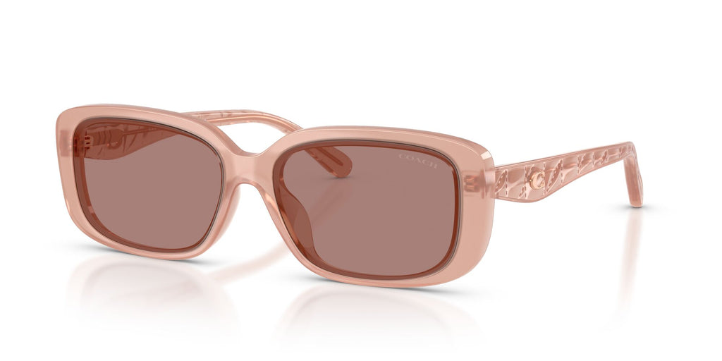Coach 0HC8444D 591473 57 Milky Pink/ Light Brown Solid