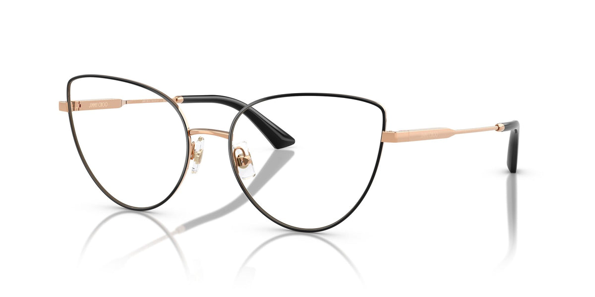 Jimmy Choo 0JC2008 3022 56 Rose Gold/Black