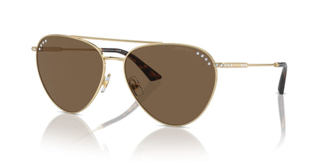 Jimmy Choo 0JC4002B 300673 60 Pale Gold/ Dark Brown