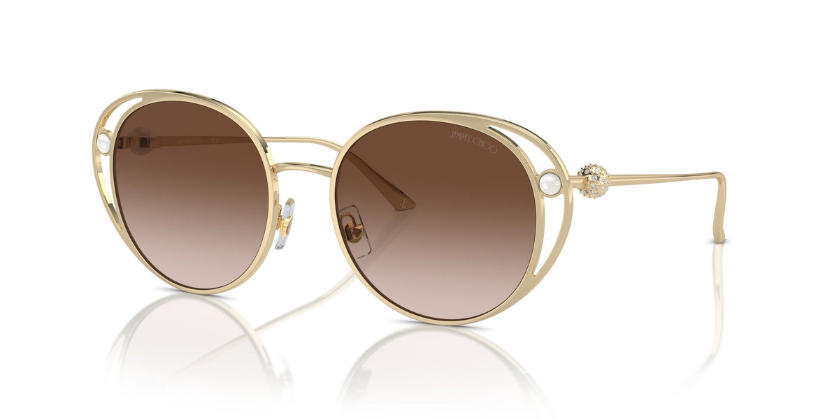 Jimmy Choo 0JC4003HB 300613 53 Pale Gold/ Gradient Brown