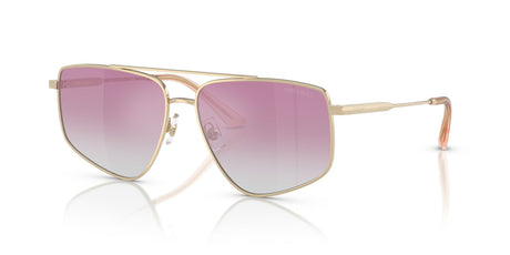 Jimmy Choo 0JC4011 300658 58 Pale Gold/ Clear Gradient Fuchsia Mirror Silver