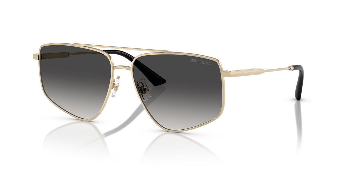Jimmy Choo 0JC4011 30068G 58 Pale Gold/ Gradient Grey