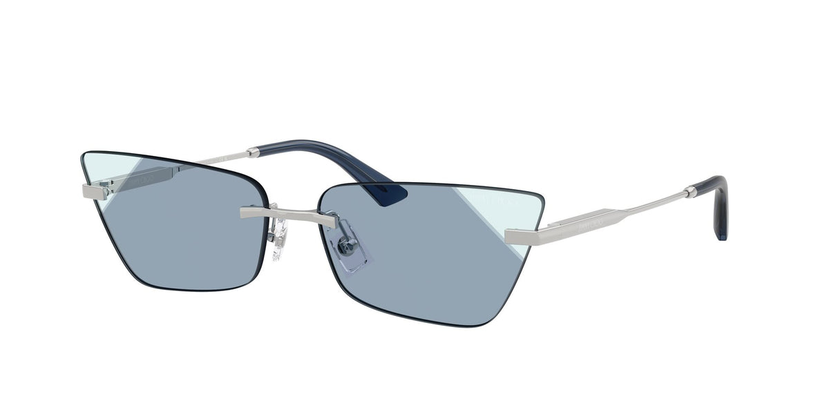 Jimmy Choo 0JC4012 30024S 60 Silver/ Azure Gradient Blue
