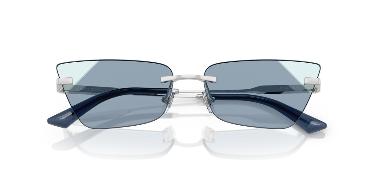 Jimmy Choo 0JC4012 30024S 60 Silver/ Azure Gradient Blue