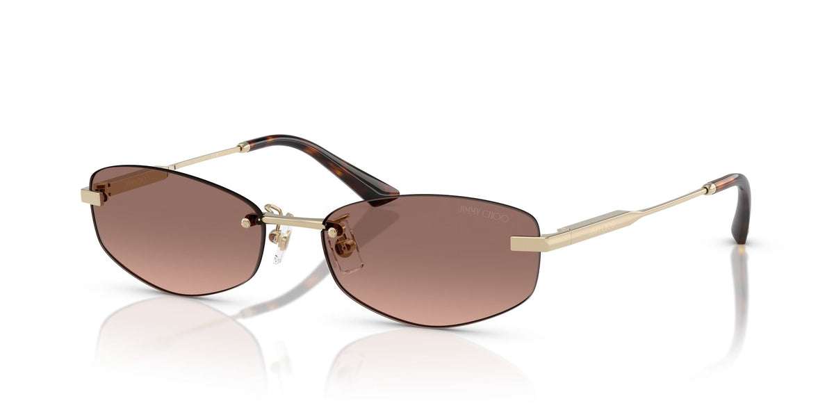 Jimmy Choo 0JC4013D 300613 57 Pale Gold/ Pink Gradient Brown