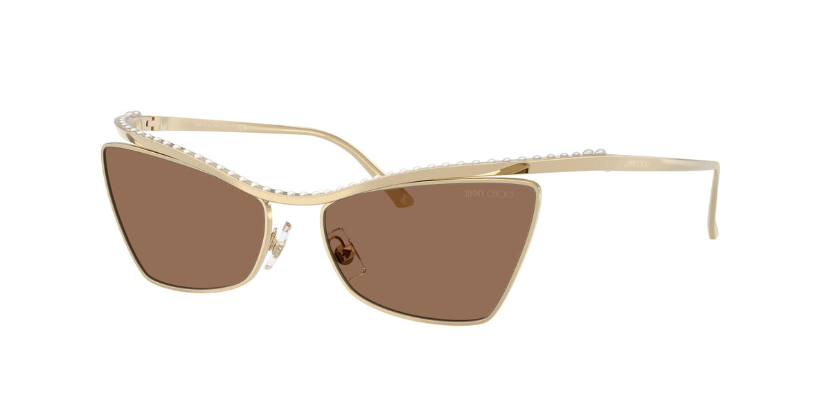 Jimmy Choo 0JC4014H 300673 56 Pale Gold/ Dark Brown