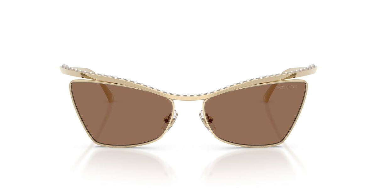 Jimmy Choo 0JC4014H 300673 56 Pale Gold/ Dark Brown