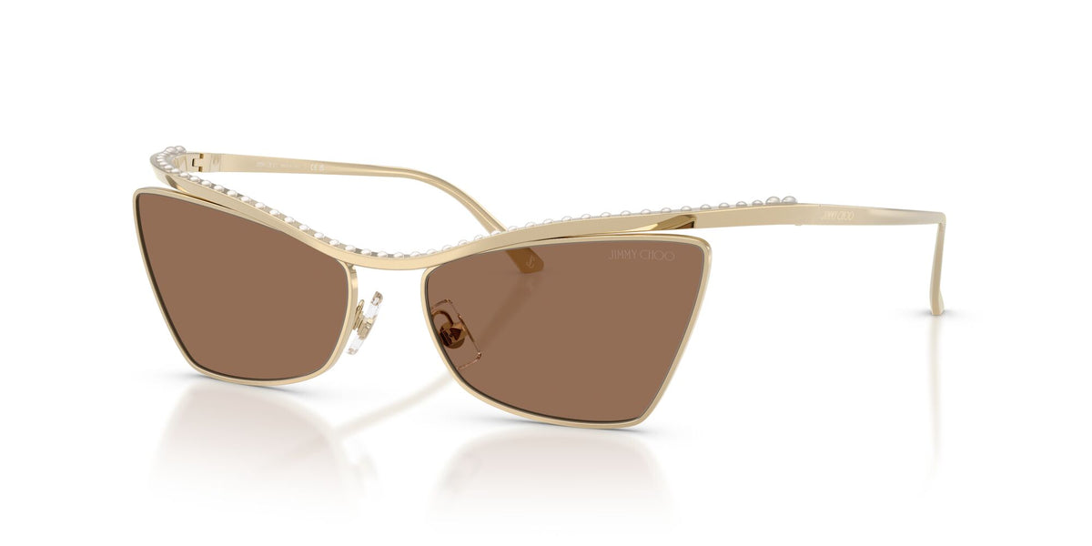 Jimmy Choo 0JC4014H 300673 56 Pale Gold/ Dark Brown