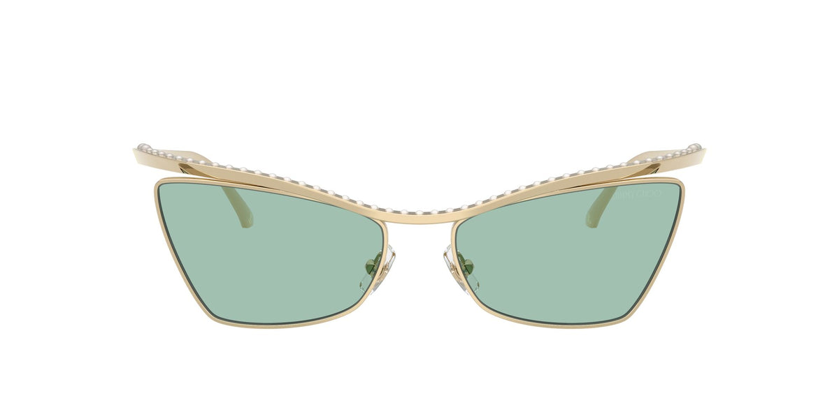 Jimmy Choo 0JC4014H 3006/2 56 Pale Gold/ Green