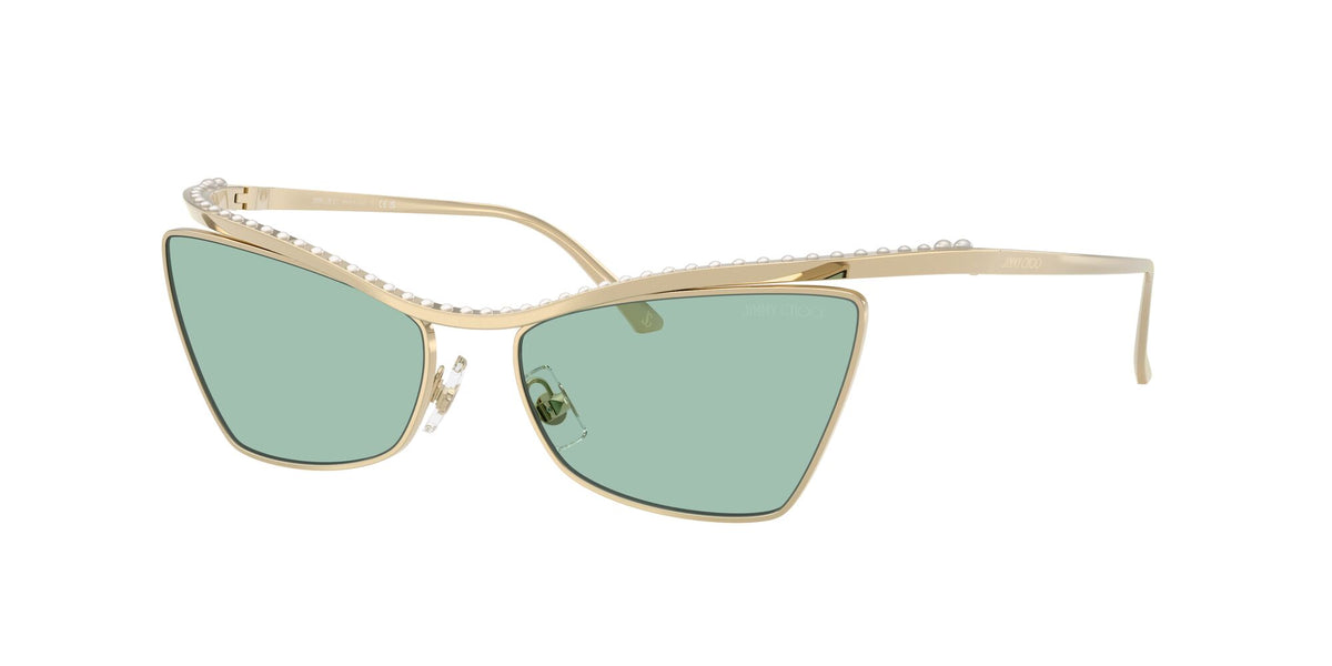 Jimmy Choo 0JC4014H 3006/2 56 Pale Gold/ Green