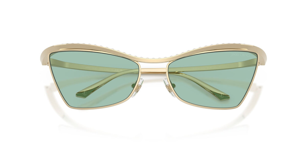 Jimmy Choo 0JC4014H 3006/2 56 Pale Gold/ Green