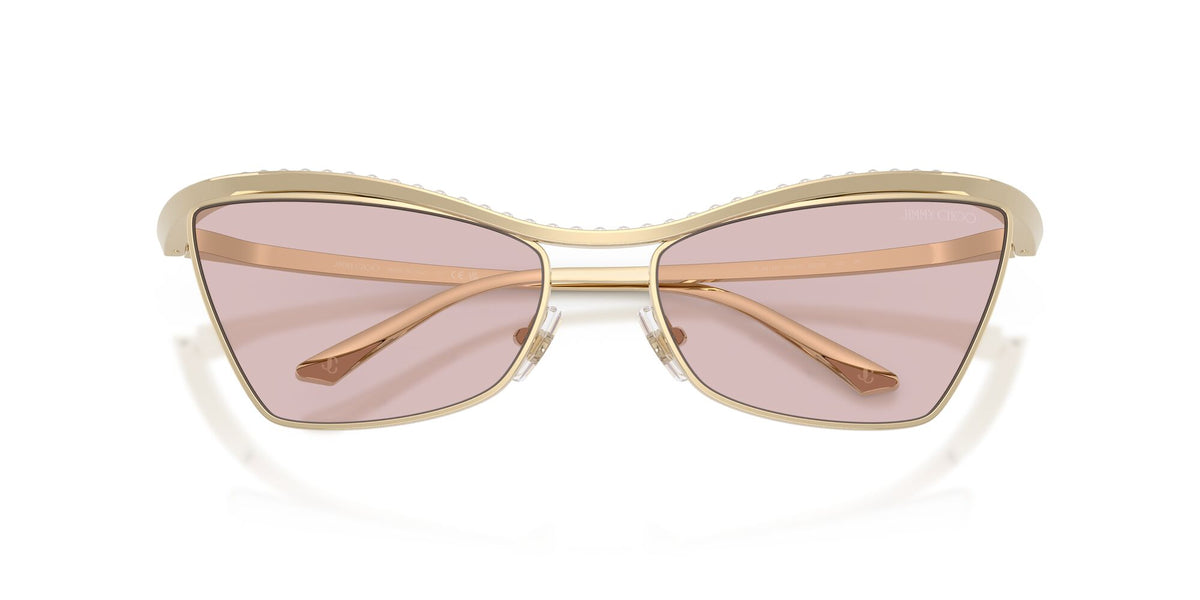Jimmy Choo 0JC4014H 3006/5 56 Pale Gold/ Pink