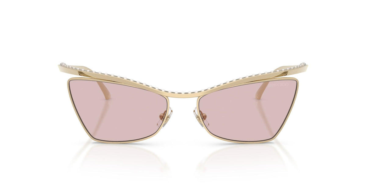 Jimmy Choo 0JC4014H 3006/5 56 Pale Gold/ Pink