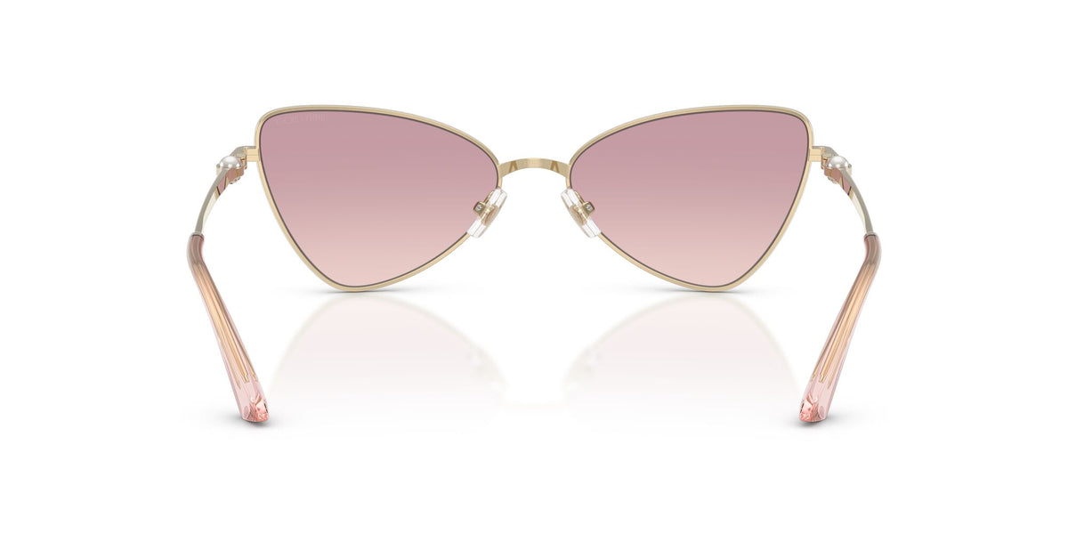 Jimmy Choo 0JC4015HB 300668 57 Pale Gold/ Brown Gradient Dark Violet