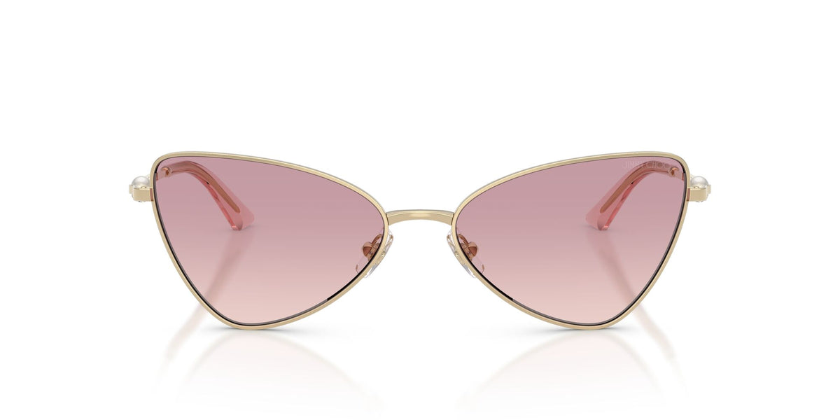 Jimmy Choo 0JC4015HB 300668 57 Pale Gold/ Brown Gradient Dark Violet