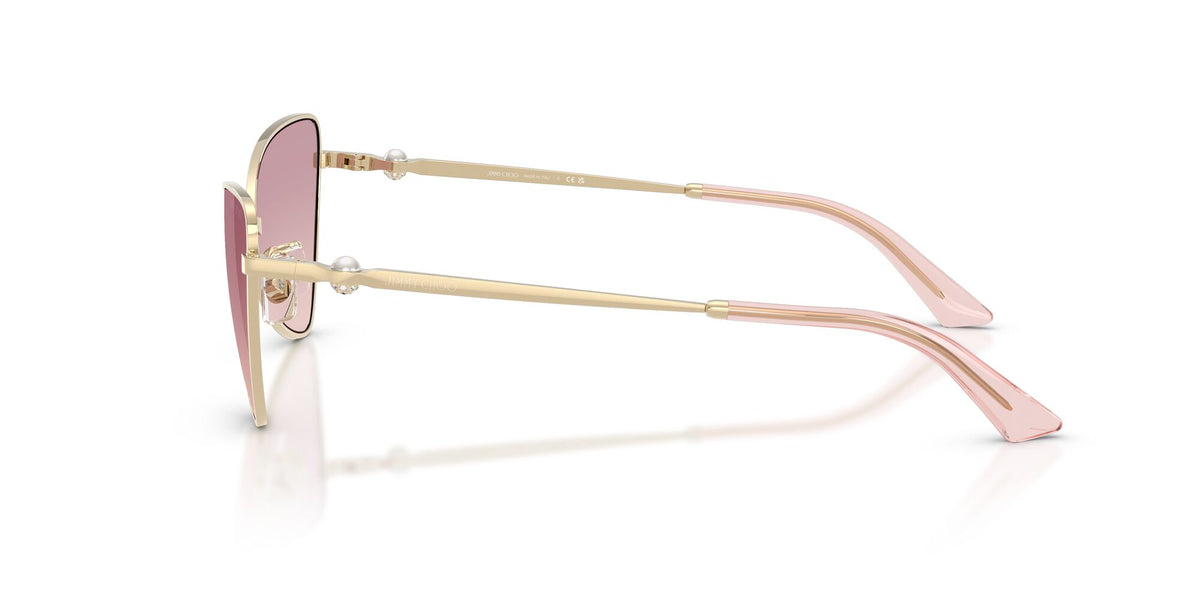 Jimmy Choo 0JC4015HB 300668 57 Pale Gold/ Brown Gradient Dark Violet