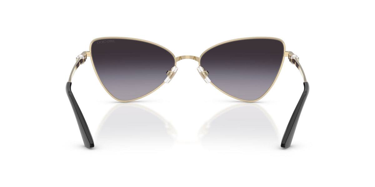 Jimmy Choo 0JC4015HB 30068G 57 Pale Gold/ Gradient Gray