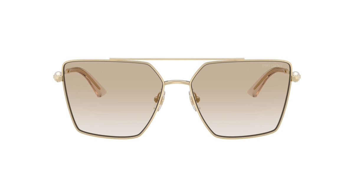 Jimmy Choo 0JC4016HB 300611 58 Pale Gold/ Neutral Gradient Light Grey