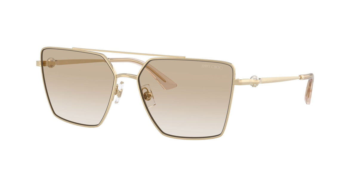 Jimmy Choo 0JC4016HB 300611 58 Pale Gold/ Neutral Gradient Light Grey