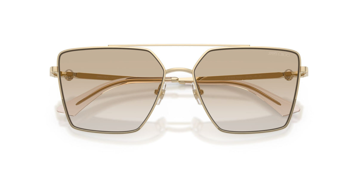 Jimmy Choo 0JC4016HB 300611 58 Pale Gold/ Neutral Gradient Light Grey