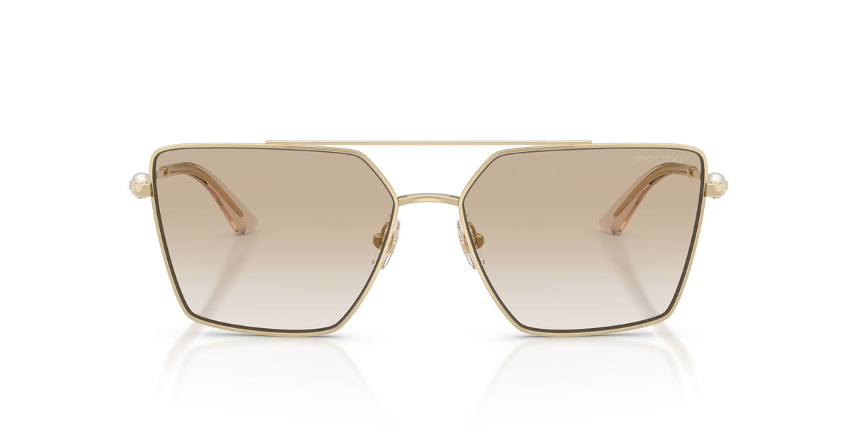 Jimmy Choo 0JC4016HB 300611 58 Pale Gold/ Neutral Gradient Light Grey