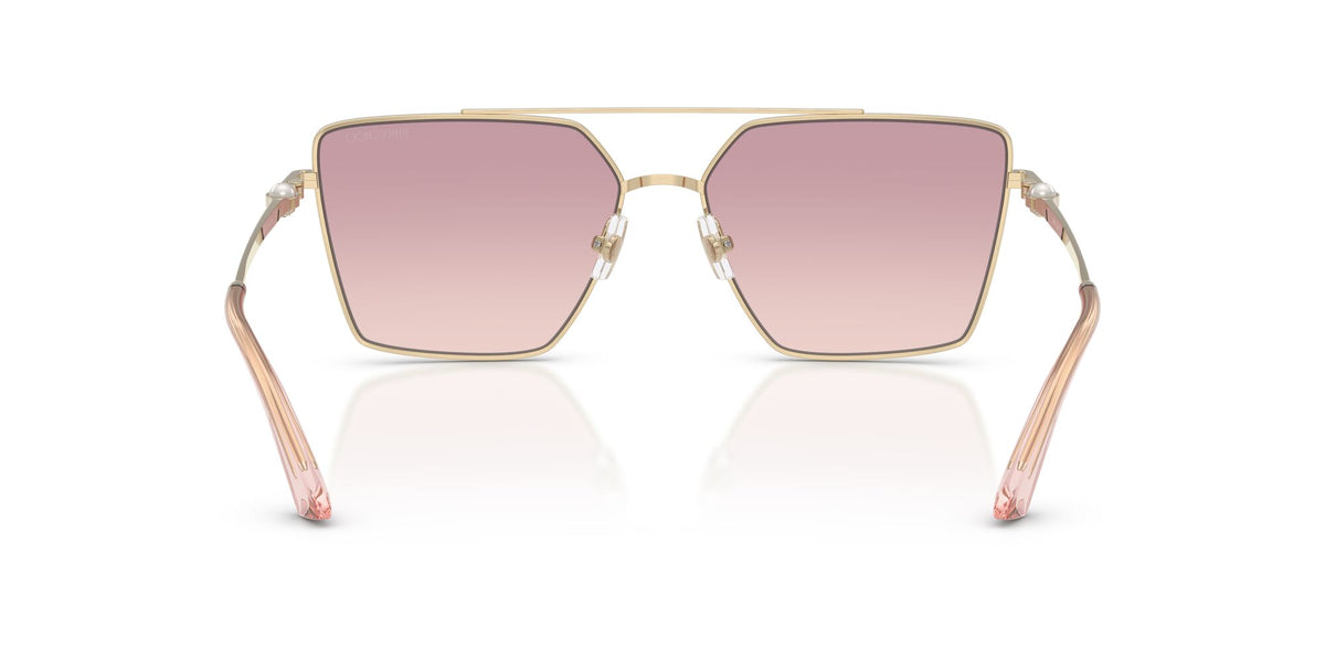 Jimmy Choo 0JC4016HB 300668 58 Pale Gold/ Brown Gradient Dark Violet