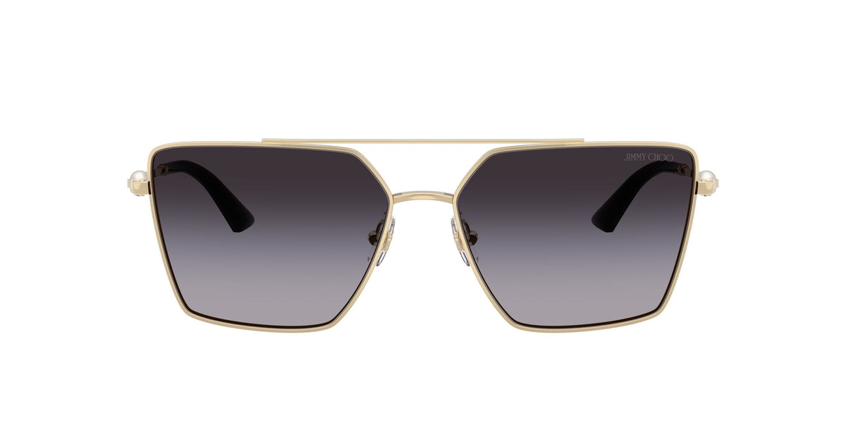 Jimmy Choo 0JC4016HB 30068G 58 Pale Gold/ Grey Gradient