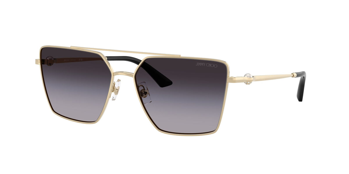 Jimmy Choo 0JC4016HB 30068G 58 Pale Gold/ Grey Gradient