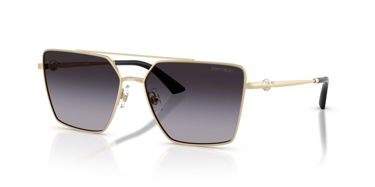 Jimmy Choo 0JC4016HB 30068G 58 Pale Gold/ Grey Gradient