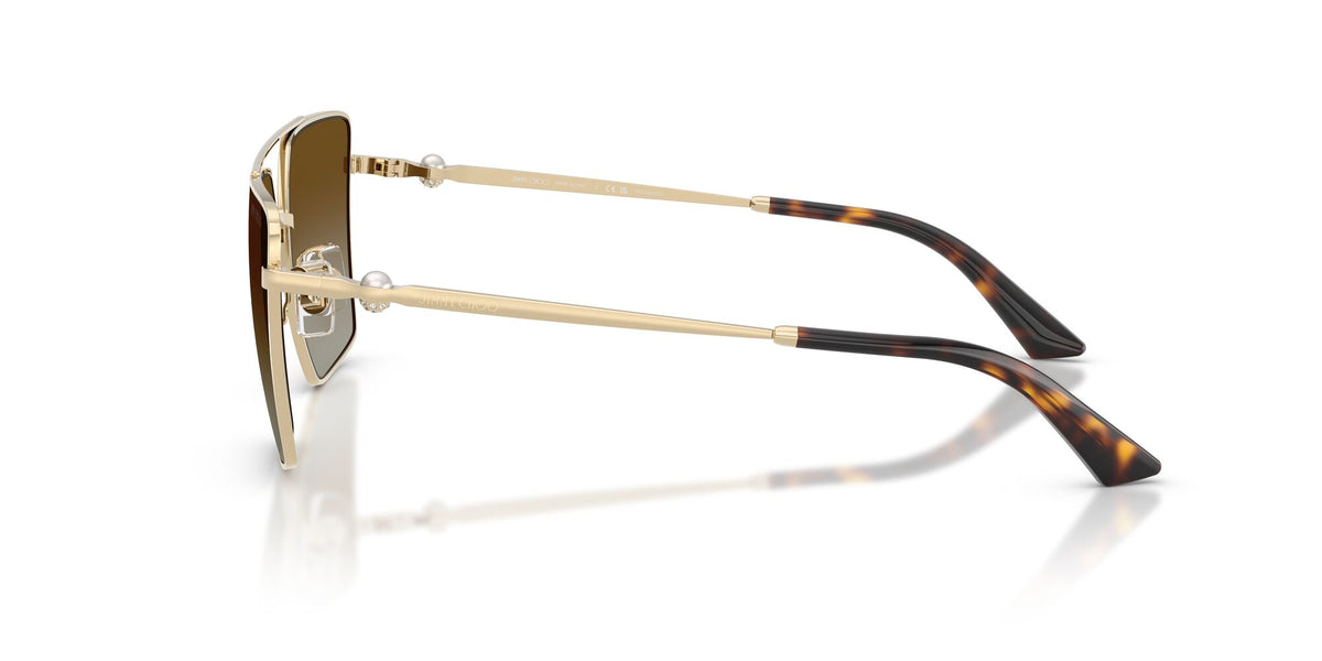 Jimmy Choo 0JC4016HB 3006T5 58 Pale Gold/ Polar Brown Gradient